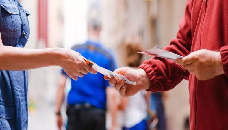 Entrega Masiva de Volantes